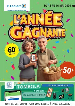 Prospectus promotionnel E.Leclerc valable à partir du 12/05/2026