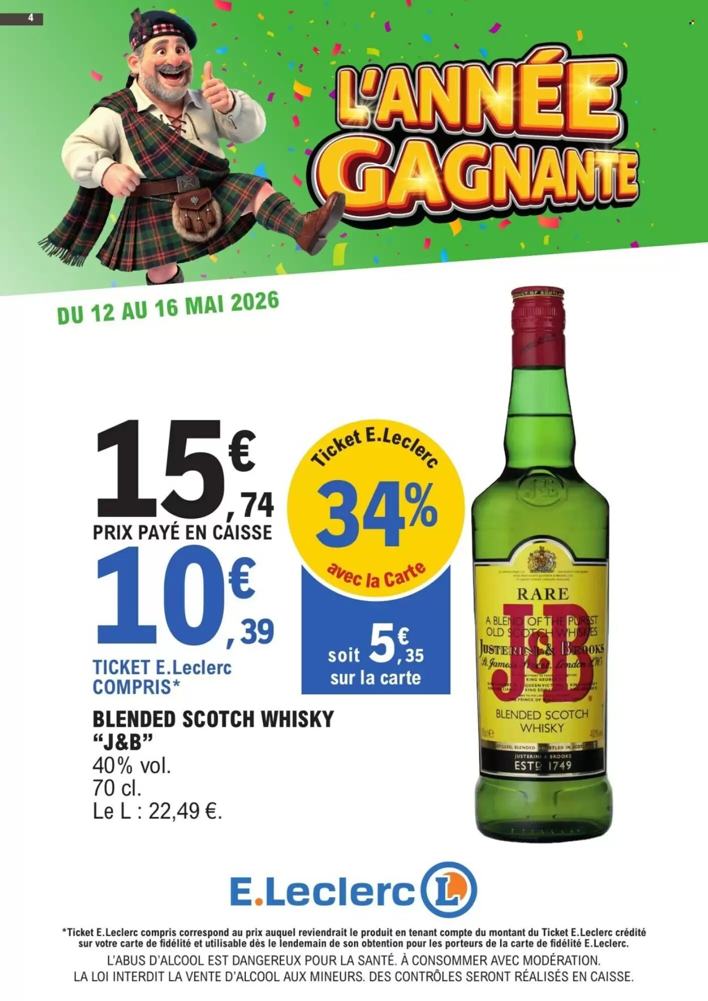 Prospectus promotionnel E.Leclerc valable à partir du 12/05/2026 - Page 4.