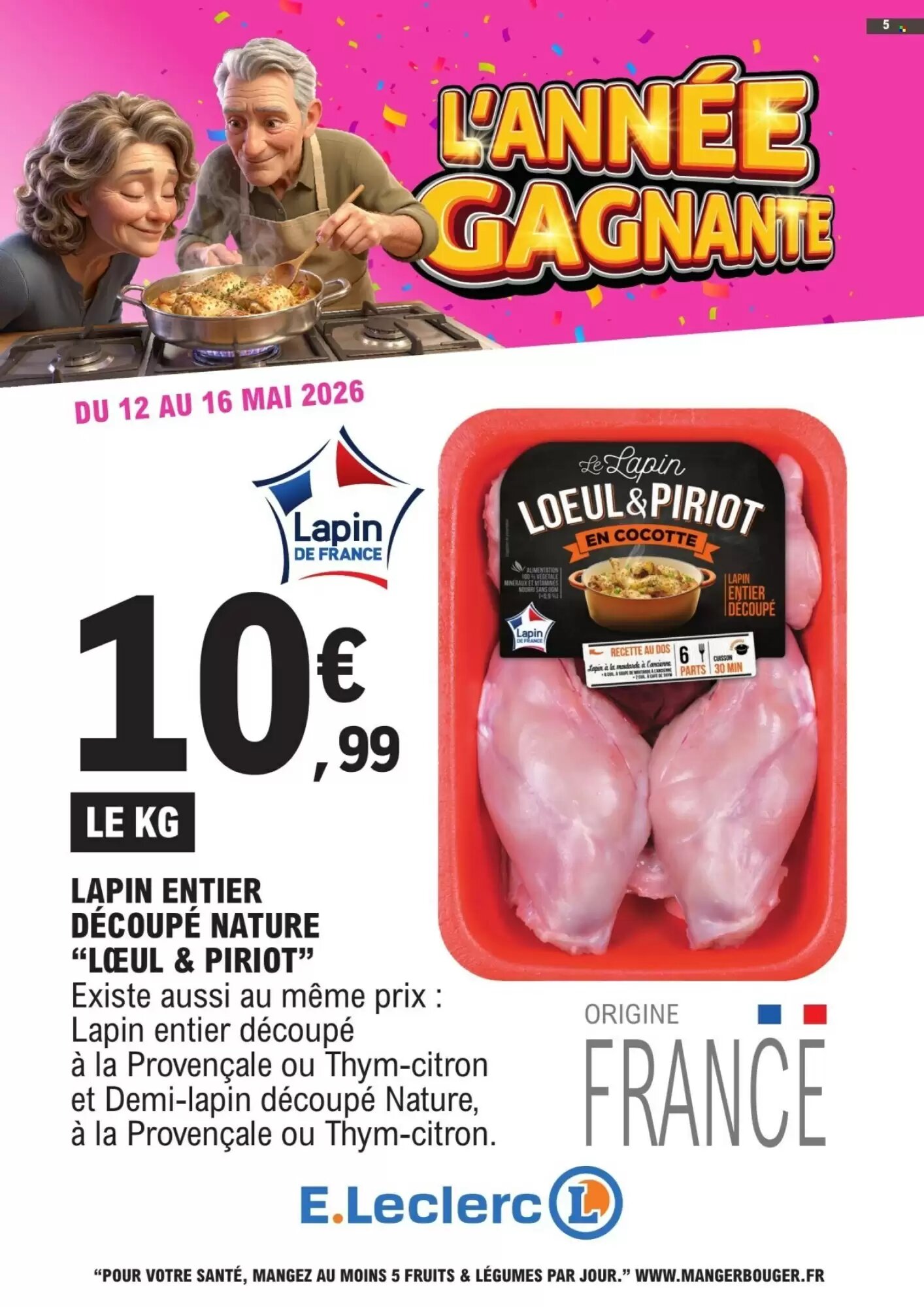 Prospectus promotionnel E.Leclerc valable à partir du 12/05/2026 - Page 5.