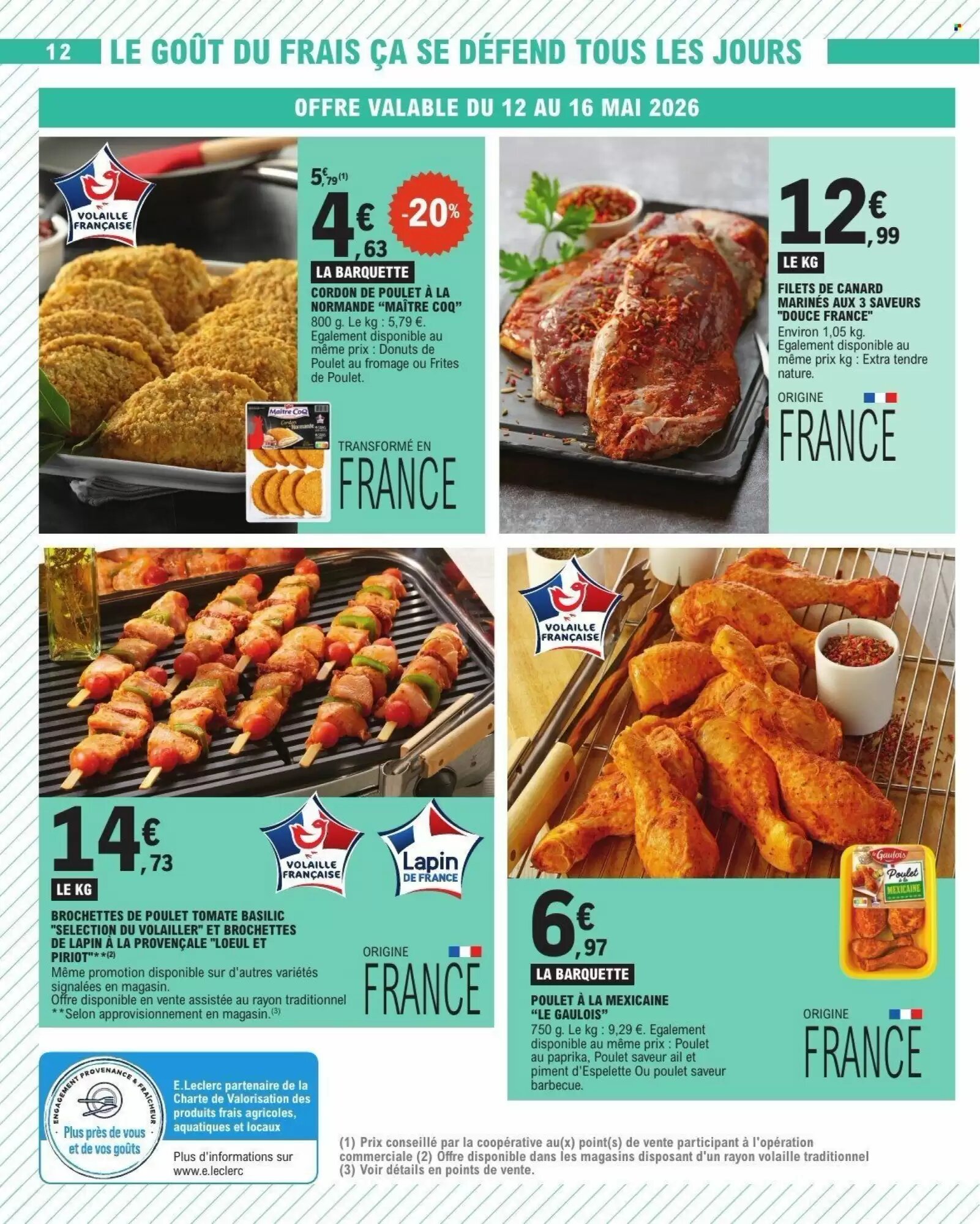 Prospectus promotionnel E.Leclerc valable à partir du 12/05/2026 - Page 12.