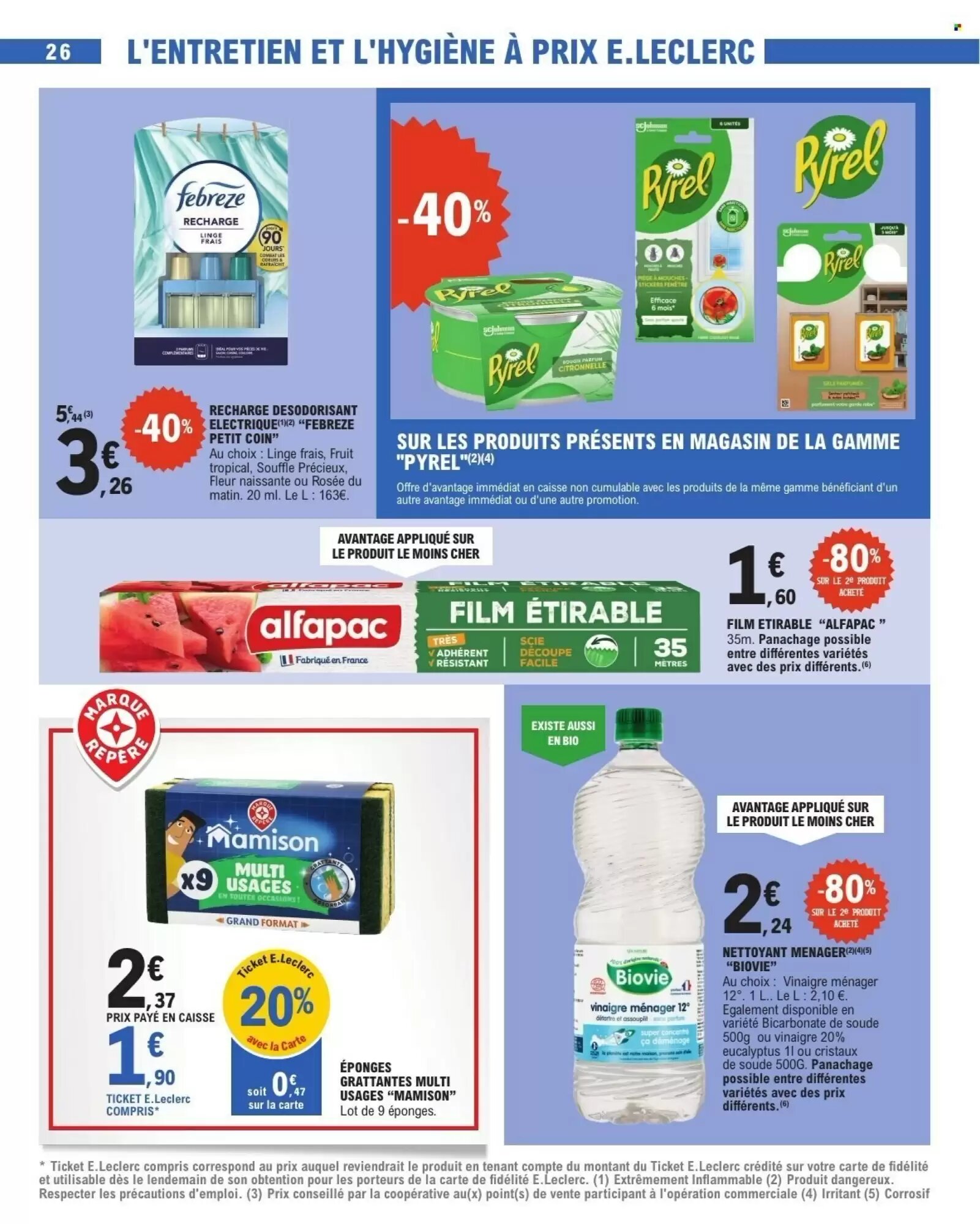 Prospectus promotionnel E.Leclerc valable à partir du 12/05/2026 - Page 26.