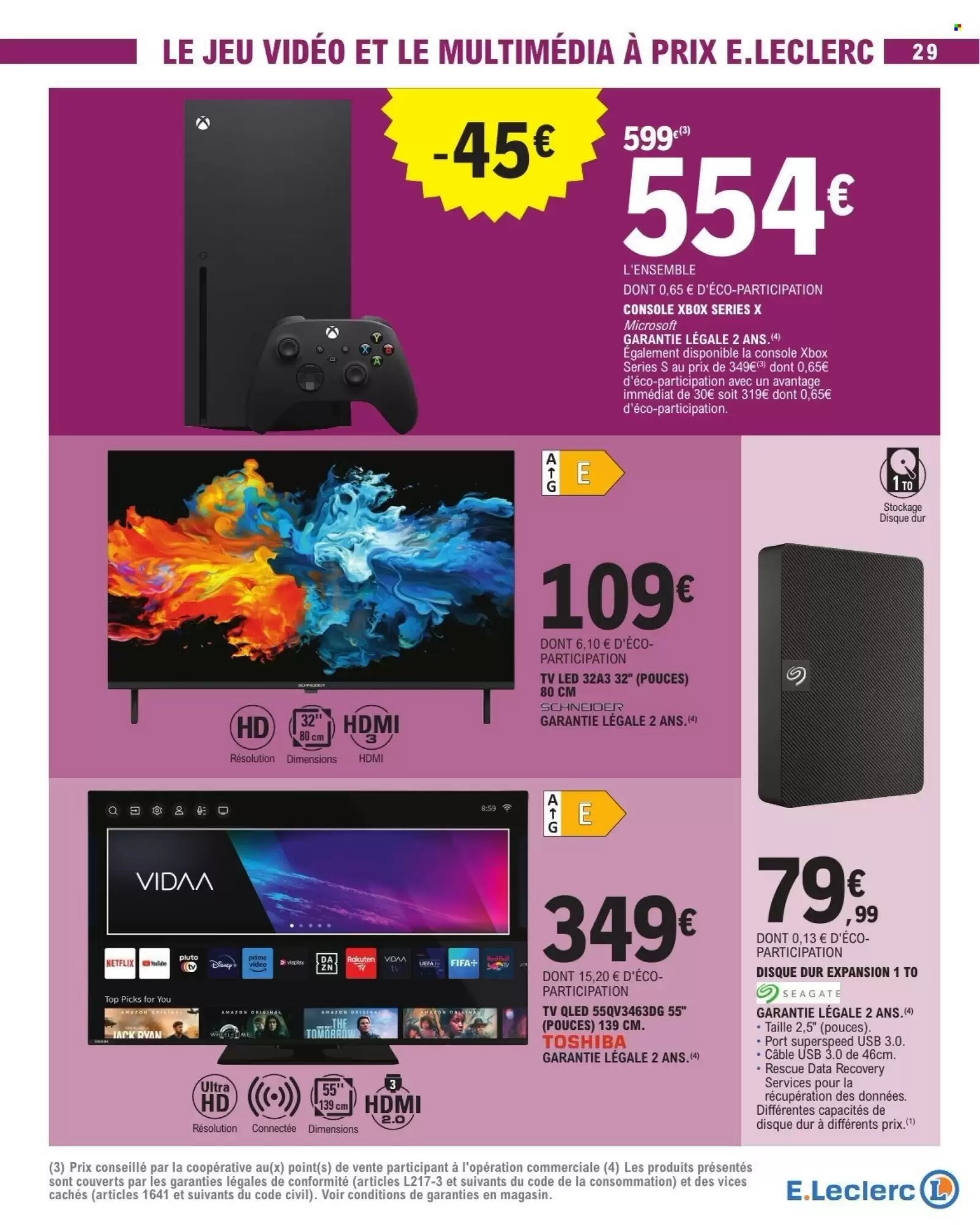 Prospectus promotionnel E.Leclerc valable à partir du 12/05/2026 - Page 29.
