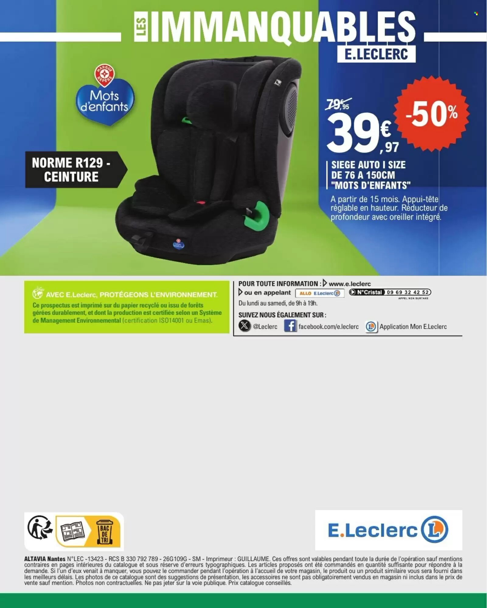 Prospectus promotionnel E.Leclerc valable à partir du 12/05/2026 - Page 32.