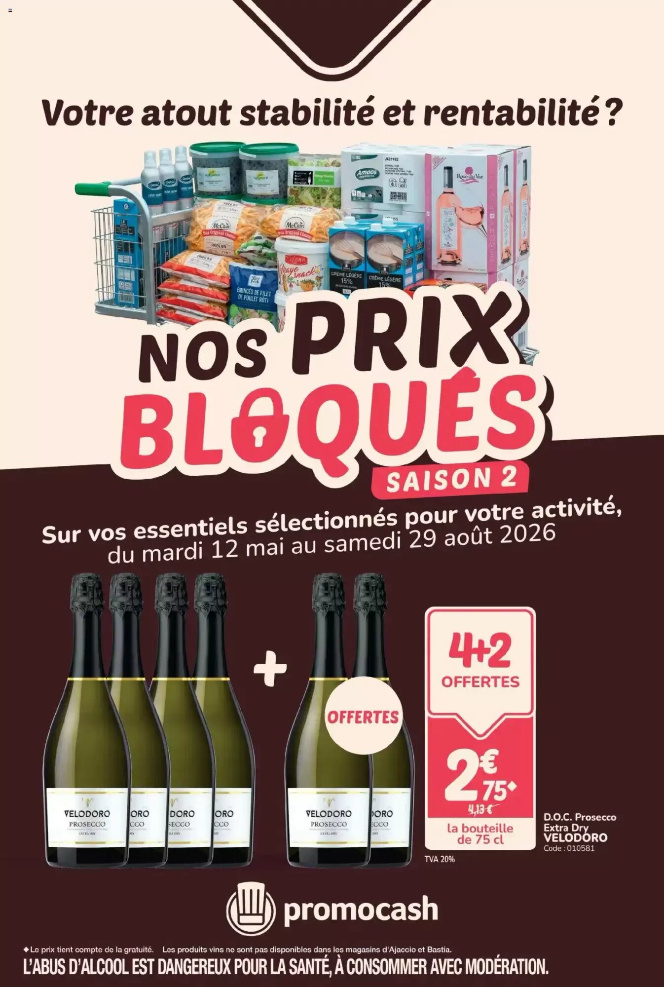 Prospectus promotionnel Promocash valable à partir du 12/05/2026 - Page 1.
