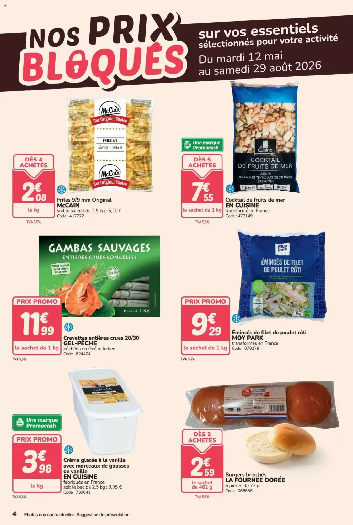 Prospectus promotionnel Promocash valable à partir du 12/05/2026 - Page 4.