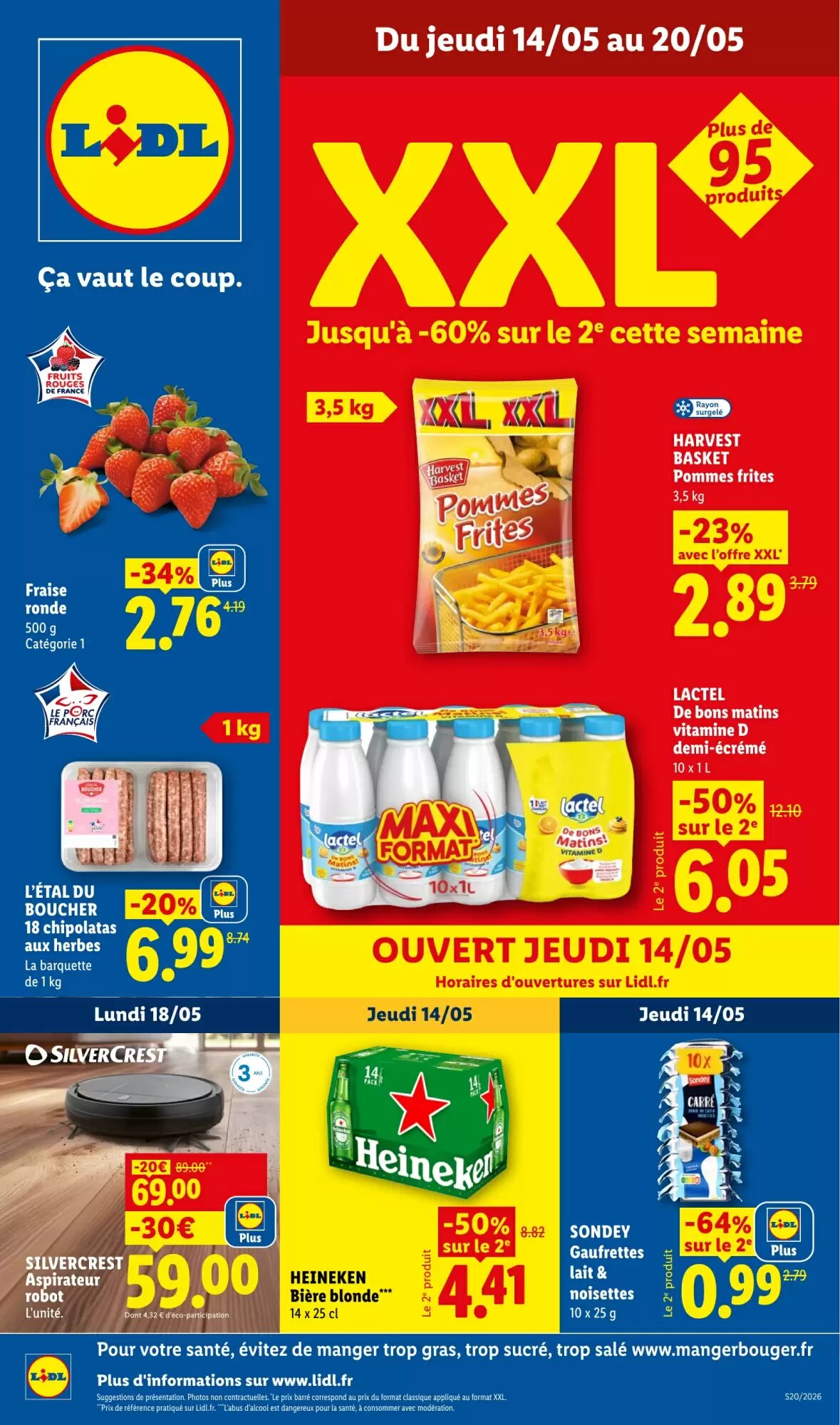 Prospectus promotionnel Lidl valable à partir du 14/05/2026 - Page 1.