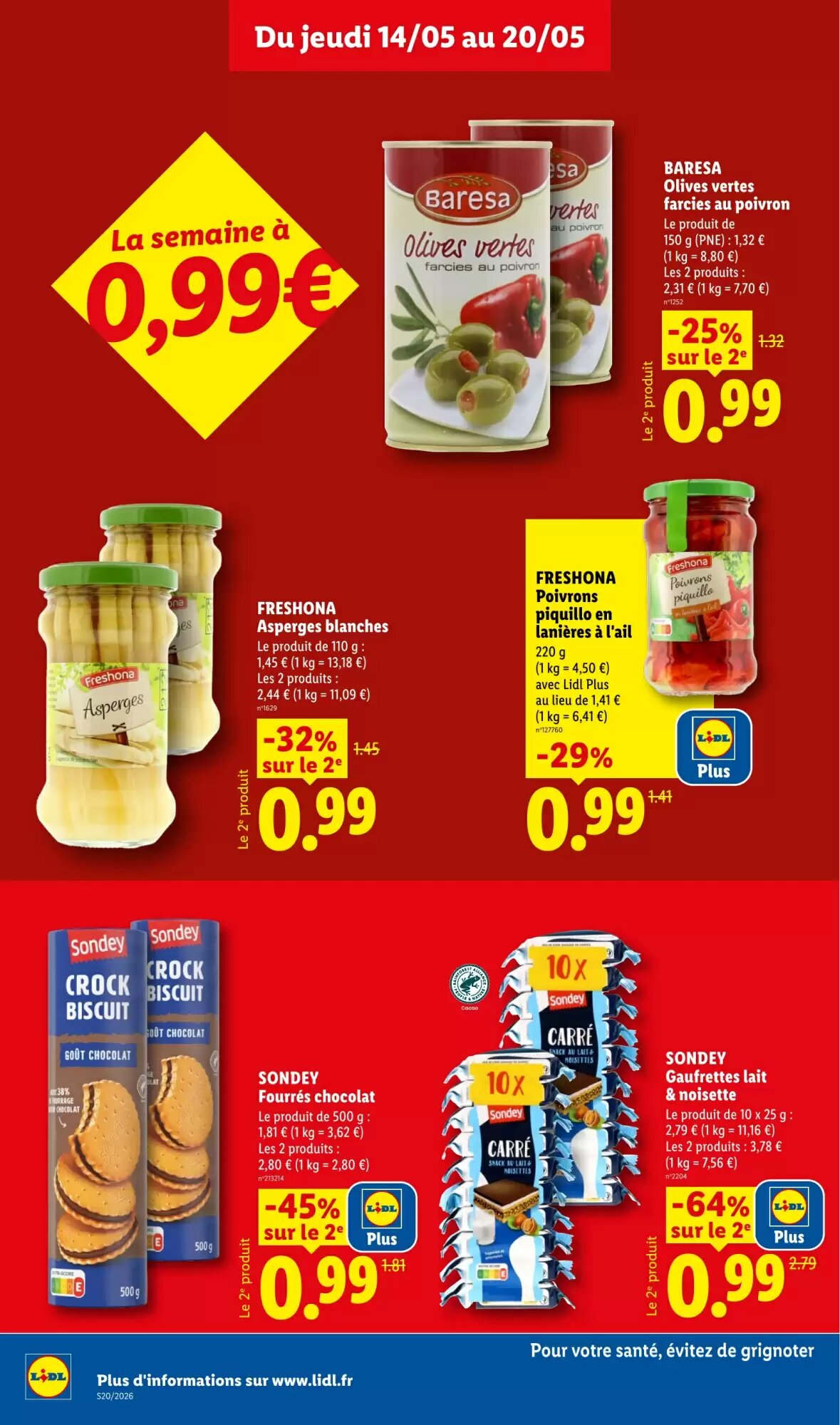 Prospectus promotionnel Lidl valable à partir du 14/05/2026 - Page 10.