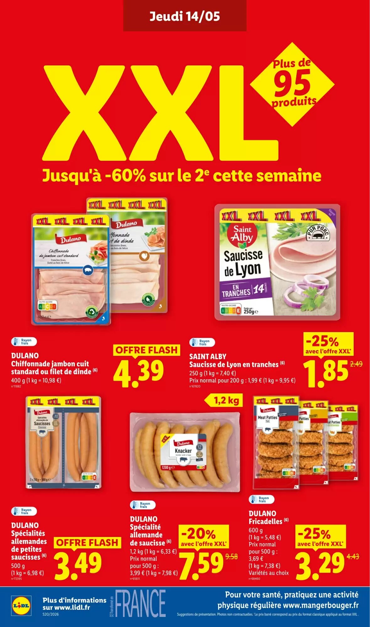 Prospectus promotionnel Lidl valable à partir du 14/05/2026 - Page 14.