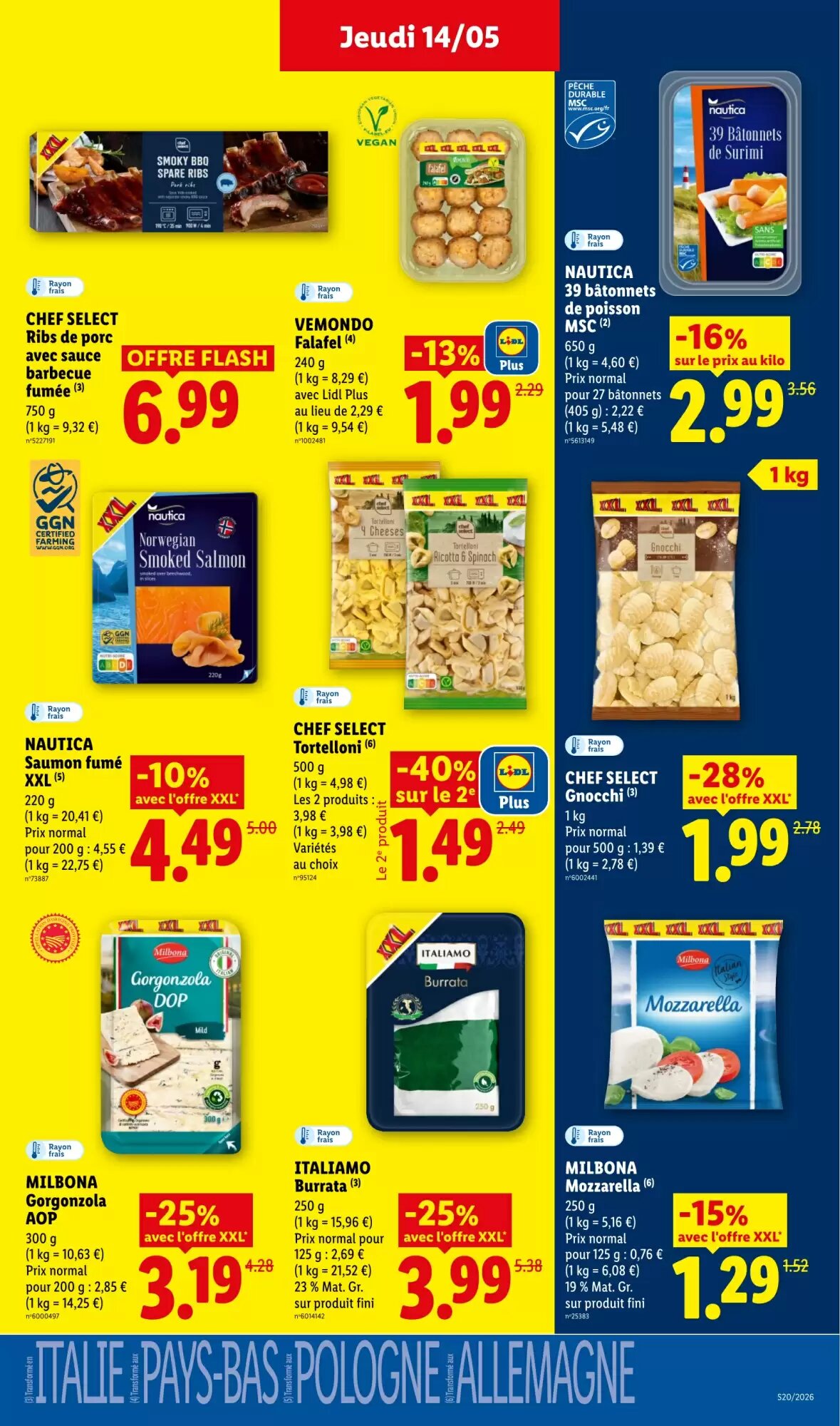Prospectus promotionnel Lidl valable à partir du 14/05/2026 - Page 15.