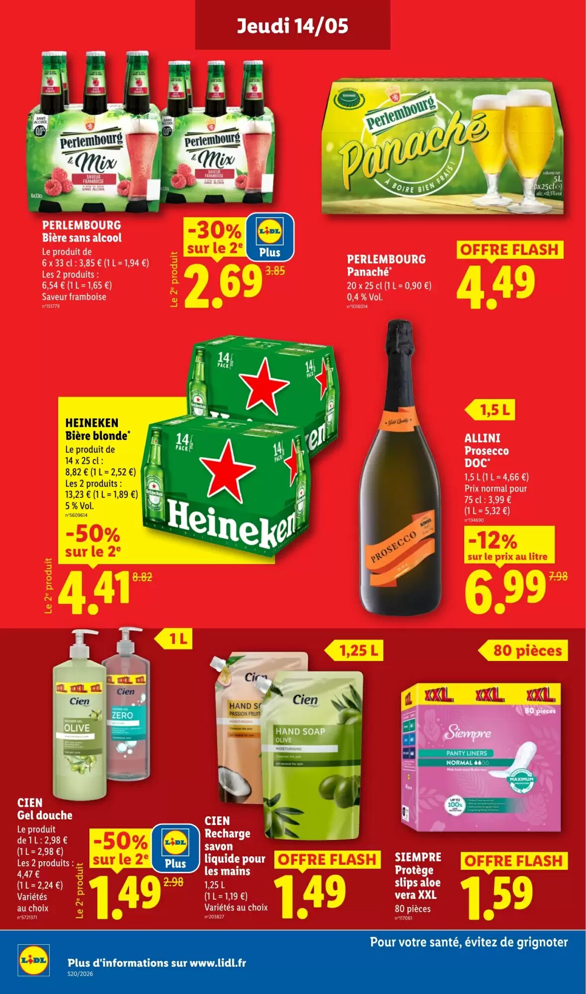 Prospectus promotionnel Lidl valable à partir du 14/05/2026 - Page 22.