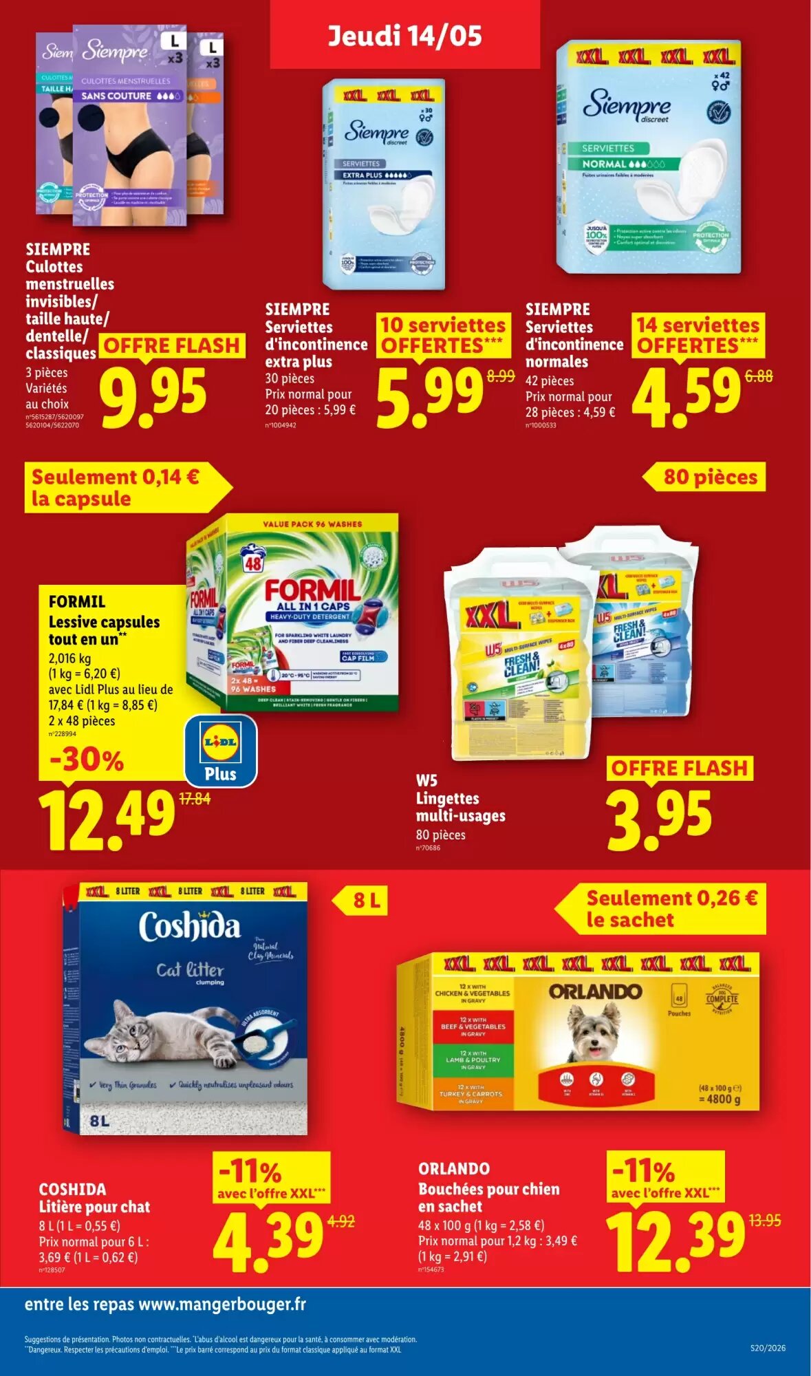 Prospectus promotionnel Lidl valable à partir du 14/05/2026 - Page 23.