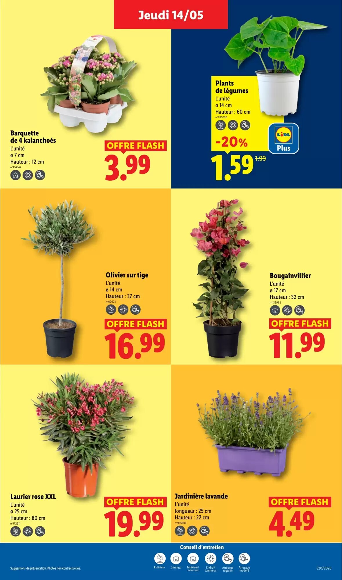 Prospectus promotionnel Lidl valable à partir du 14/05/2026 - Page 25.