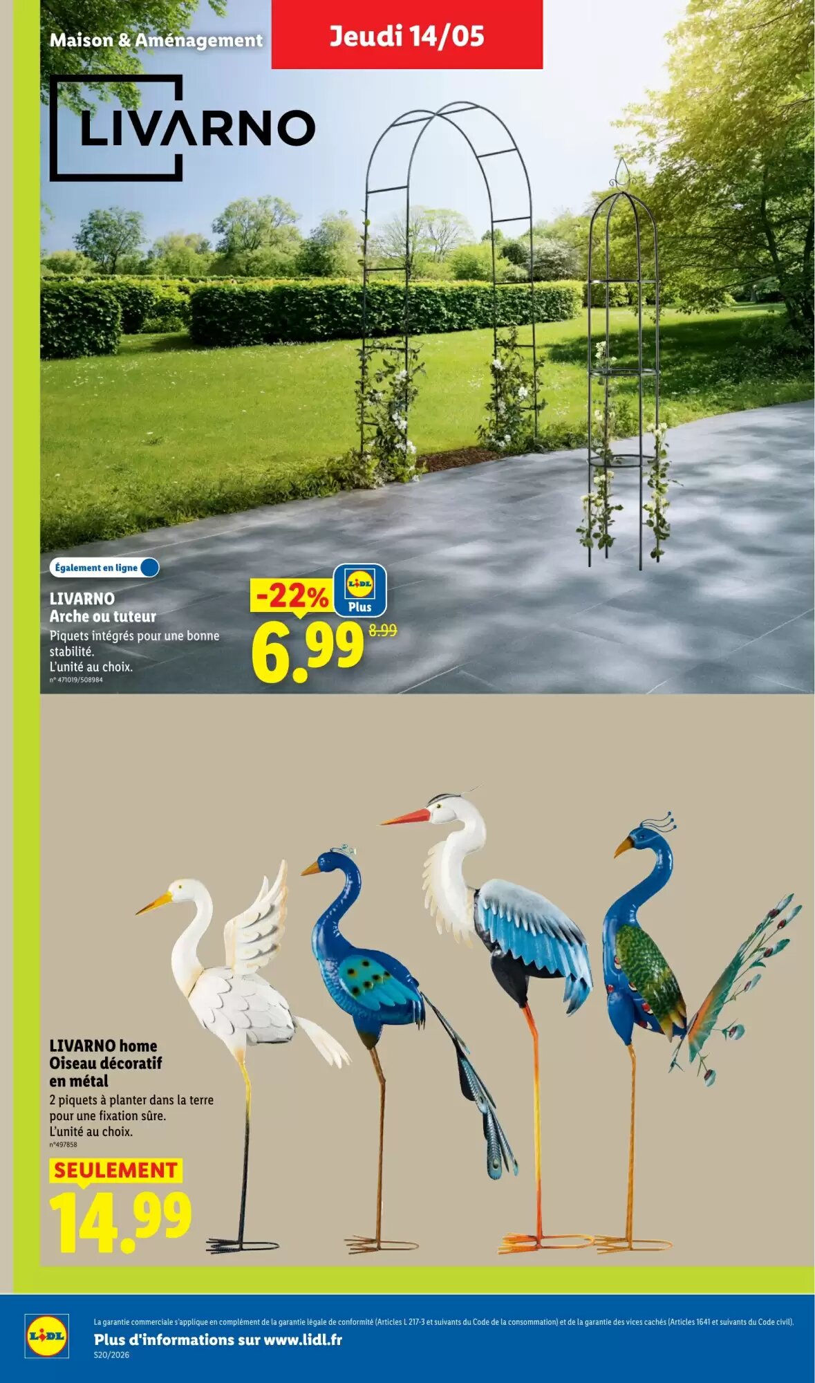 Prospectus promotionnel Lidl valable à partir du 14/05/2026 - Page 30.