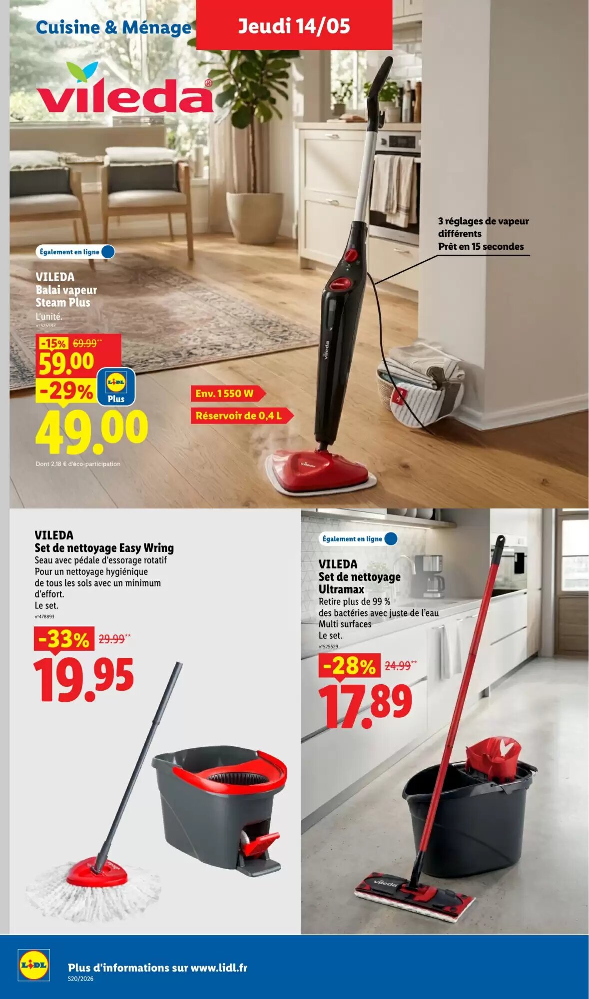 Prospectus promotionnel Lidl valable à partir du 14/05/2026 - Page 34.