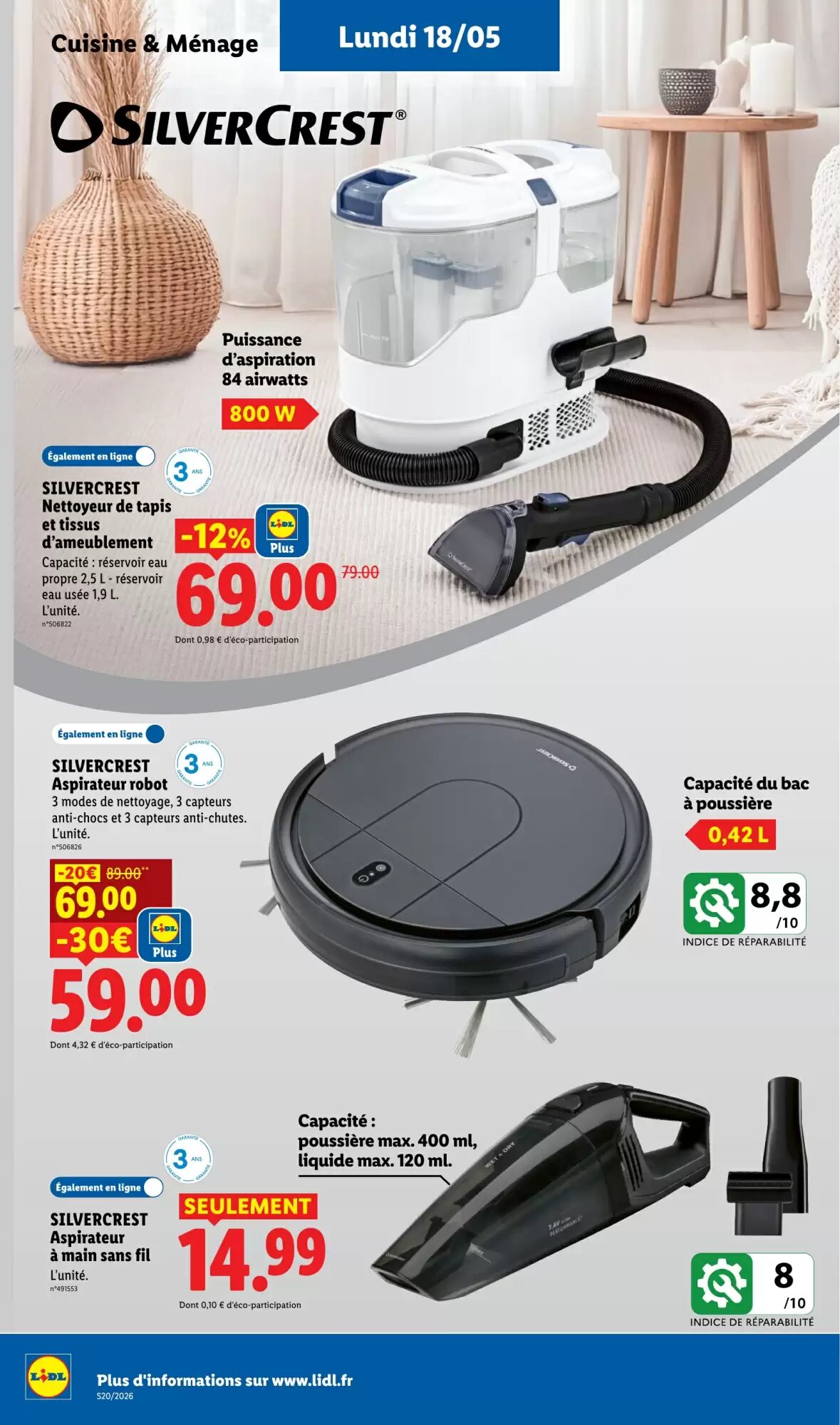 Prospectus promotionnel Lidl valable à partir du 14/05/2026 - Page 50.