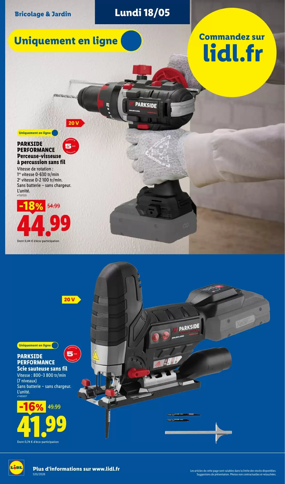 Prospectus promotionnel Lidl valable à partir du 14/05/2026 - Page 54.