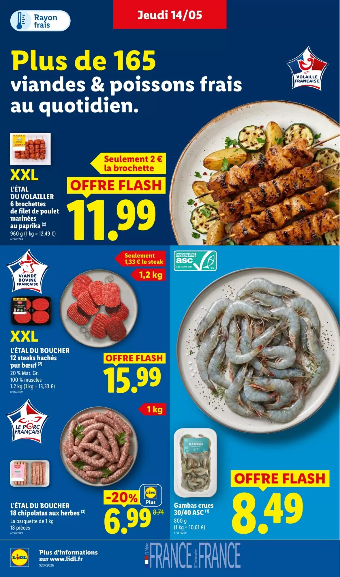 Prospectus promotionnel Lidl valable à partir du 14/05/2026 - Page 6.