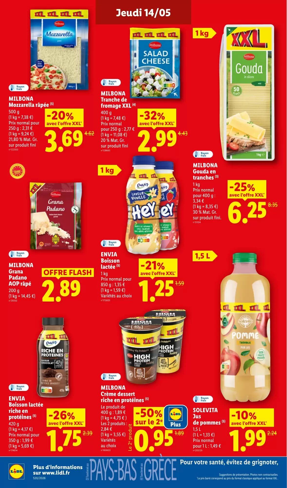 Prospectus promotionnel Lidl valable à partir du 14/05/2026 - Page 16.