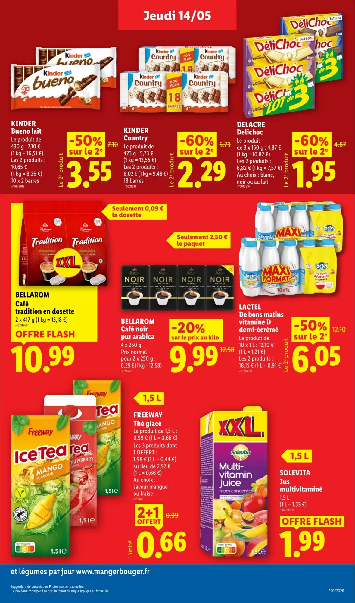 Prospectus promotionnel Lidl valable à partir du 14/05/2026 - Page 21.