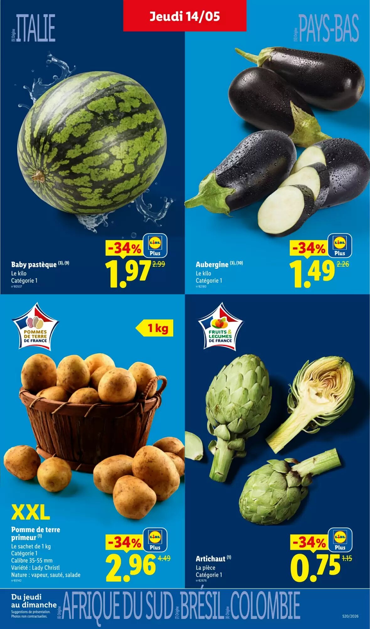 Prospectus promotionnel Lidl valable à partir du 14/05/2026 - Page 3.