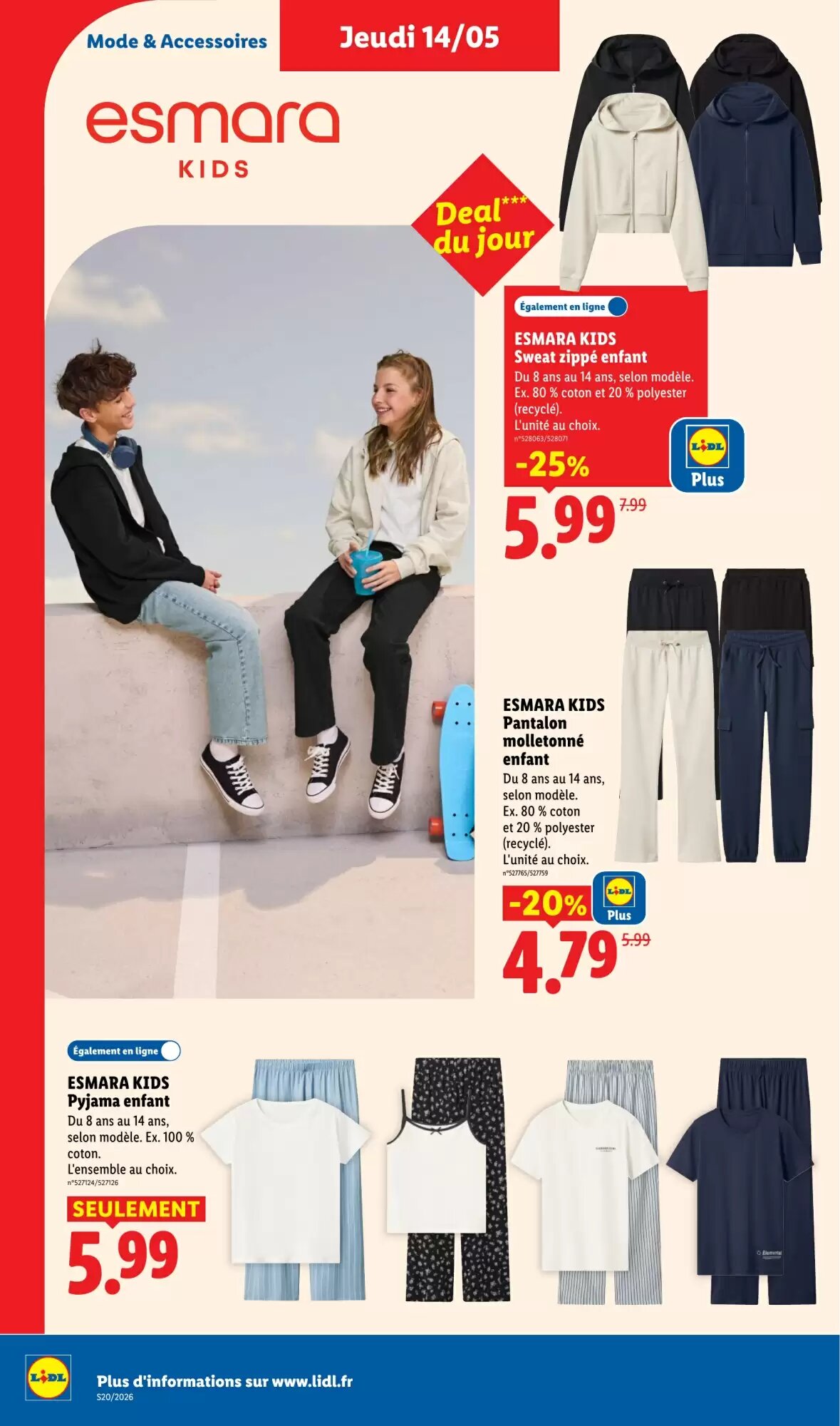 Prospectus promotionnel Lidl valable à partir du 14/05/2026 - Page 36.
