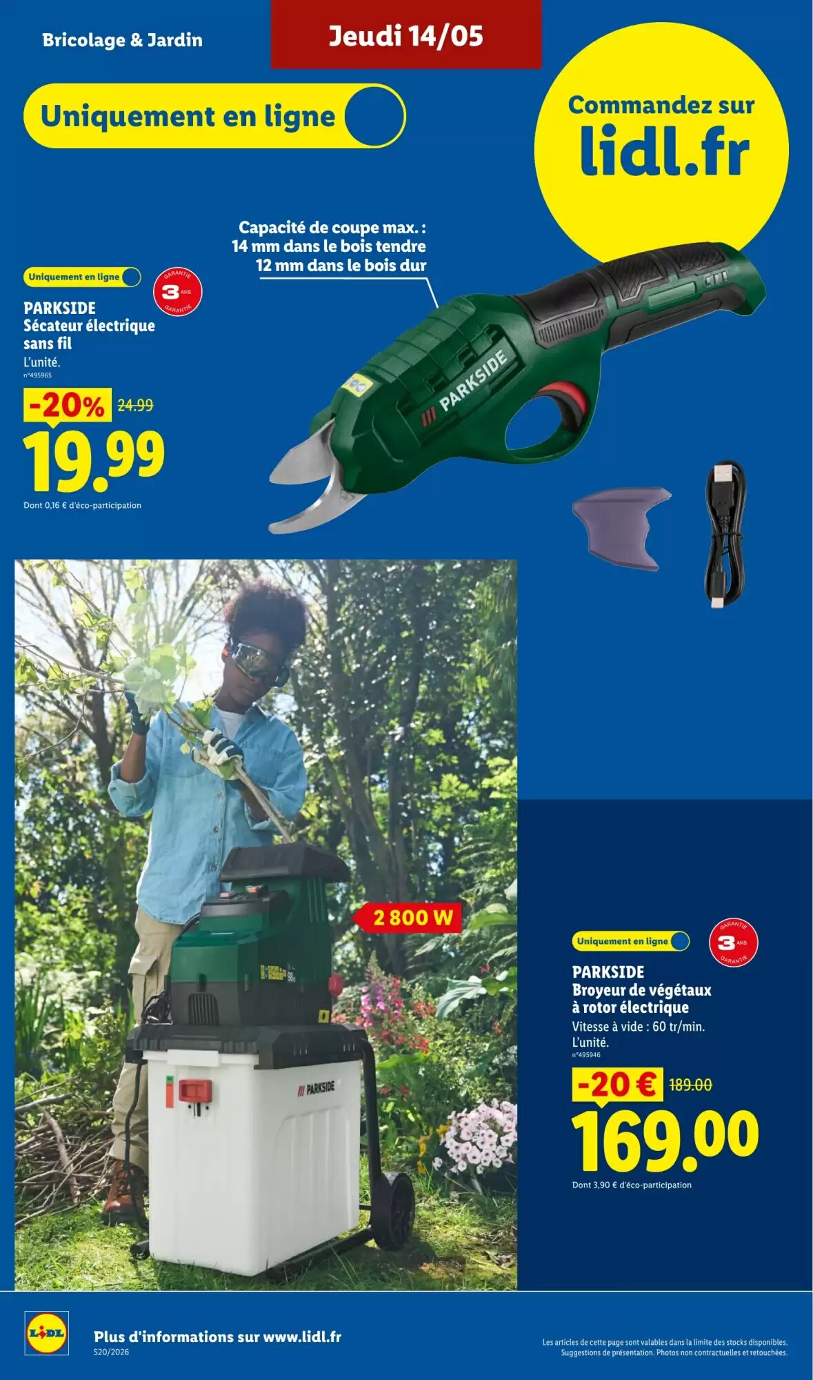Prospectus promotionnel Lidl valable à partir du 14/05/2026 - Page 38.