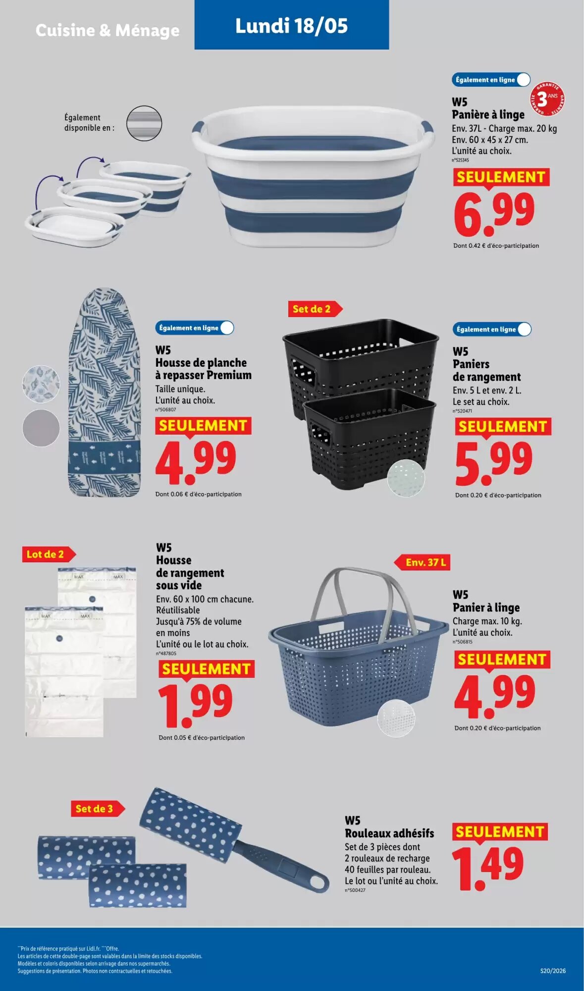 Prospectus promotionnel Lidl valable à partir du 14/05/2026 - Page 47.