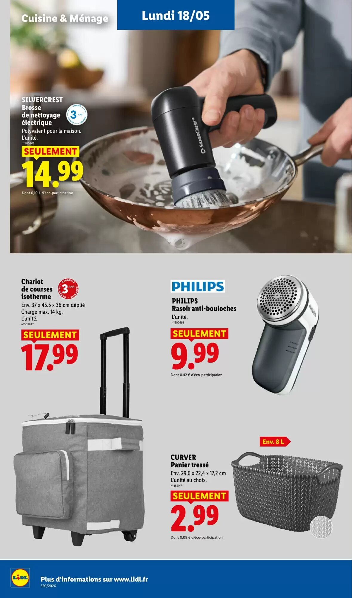 Prospectus promotionnel Lidl valable à partir du 14/05/2026 - Page 48.