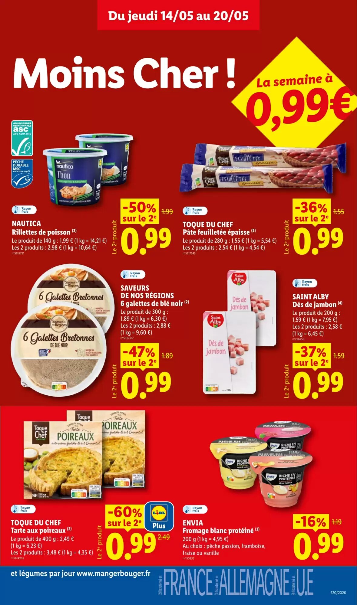 Prospectus promotionnel Lidl valable à partir du 14/05/2026 - Page 9.