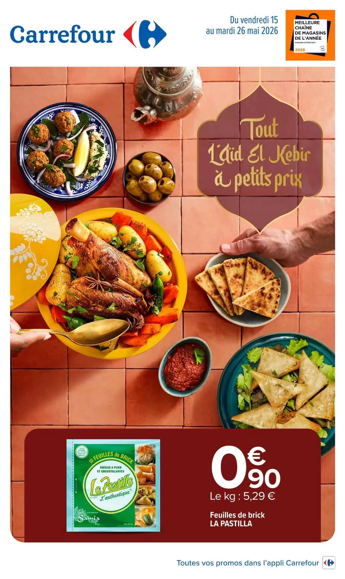 Prospectus promotionnel Carrefour valable à partir du 15/05/2026 - Page 1.