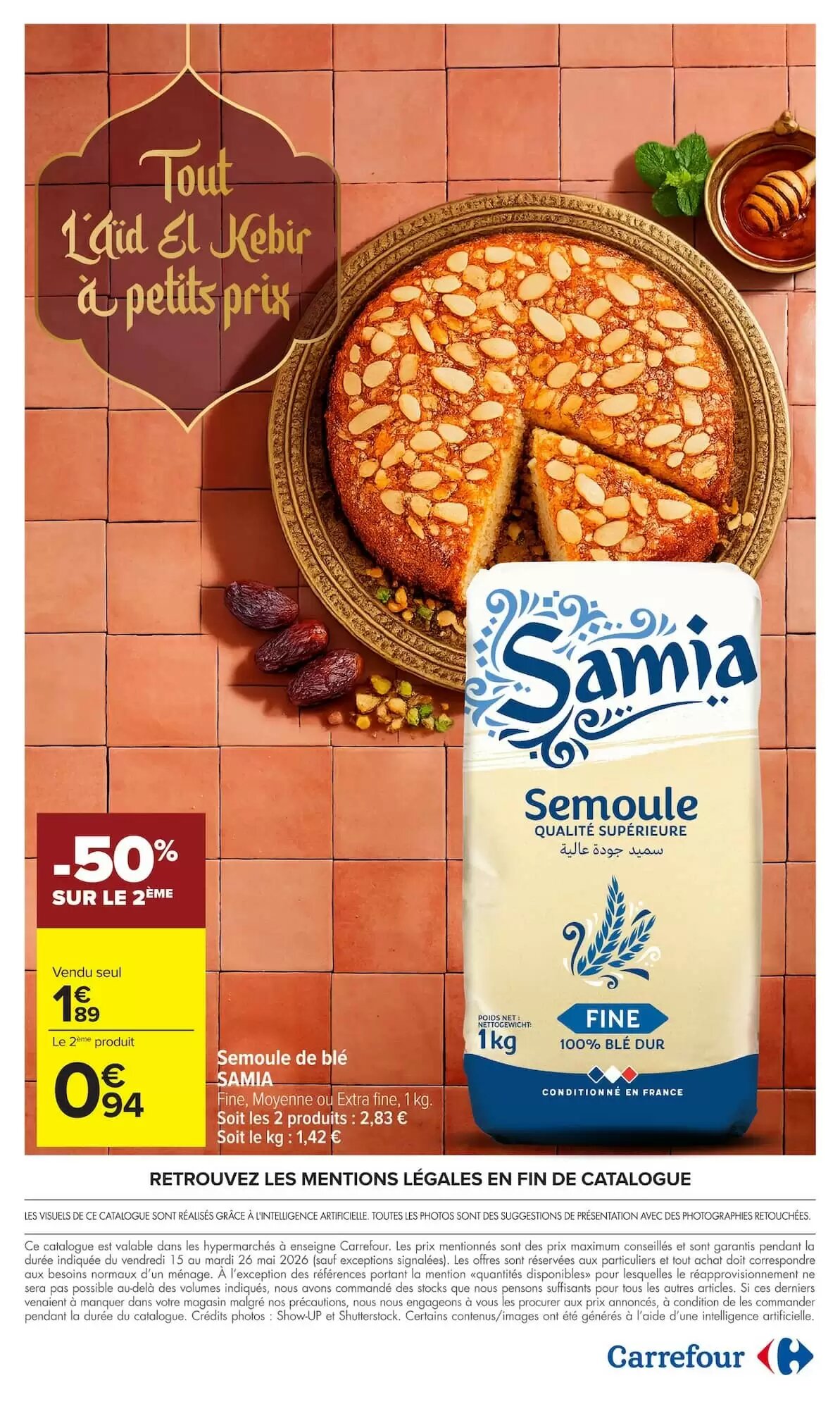 Prospectus promotionnel Carrefour valable à partir du 15/05/2026 - Page 24.