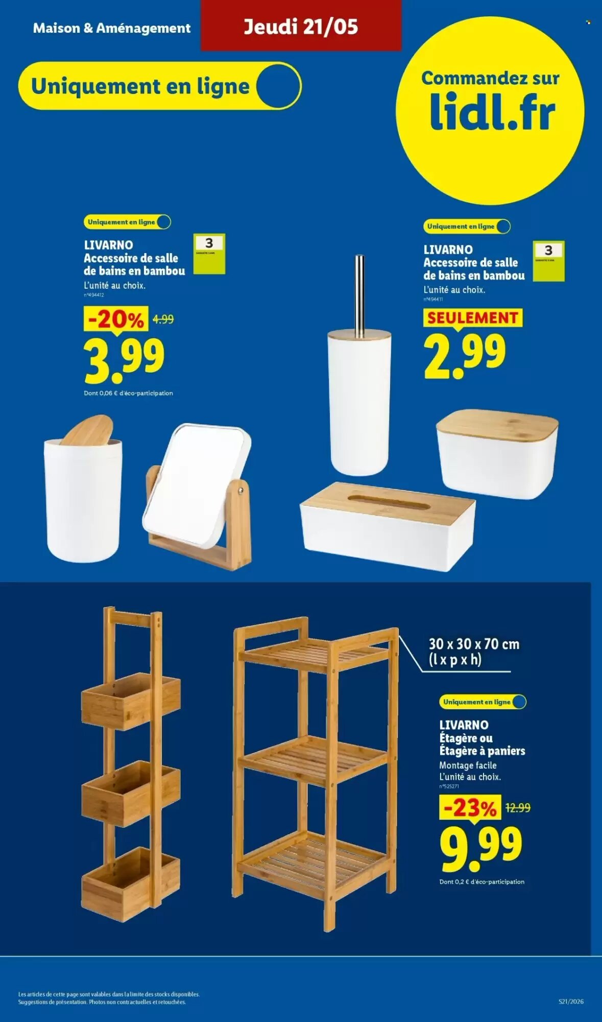 Prospectus promotionnel Lidl valable à partir du 18/05/2026 - Page 13.