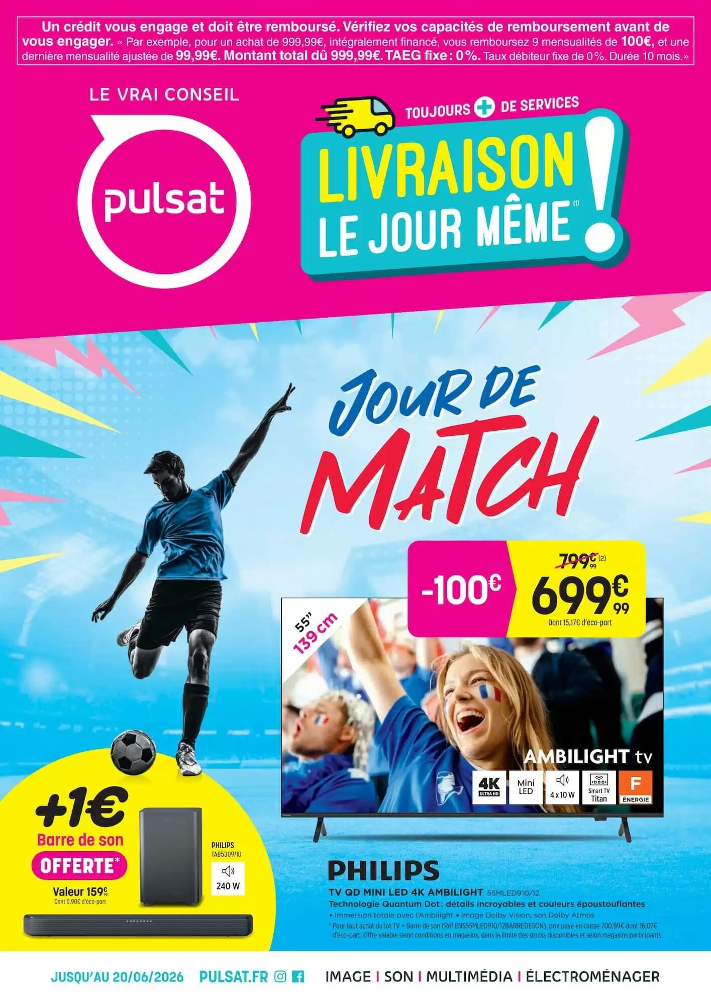 Prospectus promotionnel Pulsat valable à partir du 18/05/2026 - Page 1.