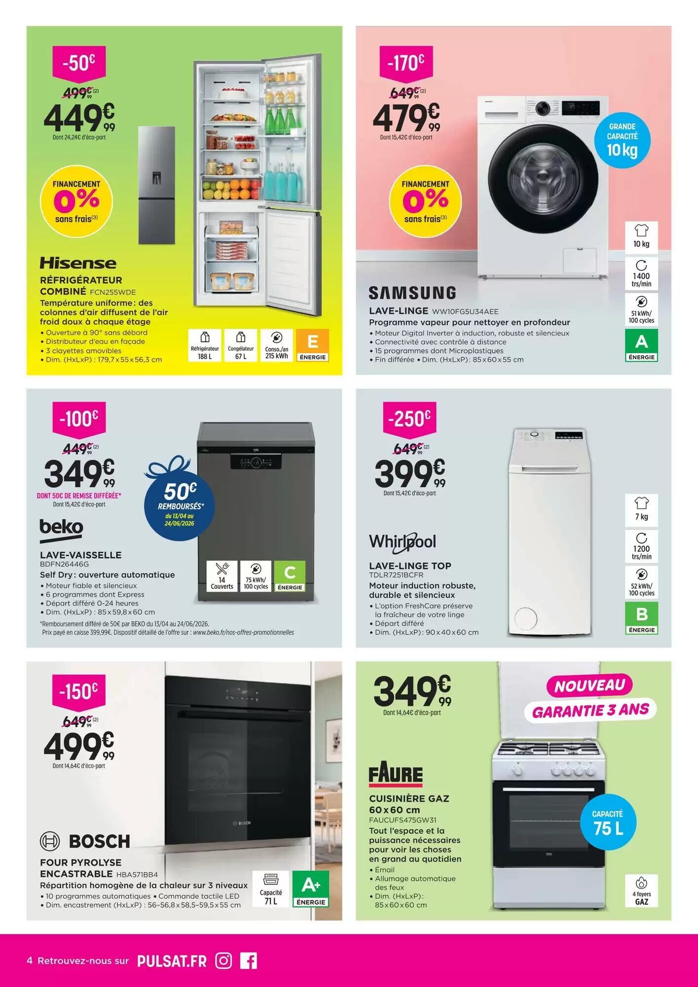 Prospectus promotionnel Pulsat valable à partir du 18/05/2026 - Page 4.