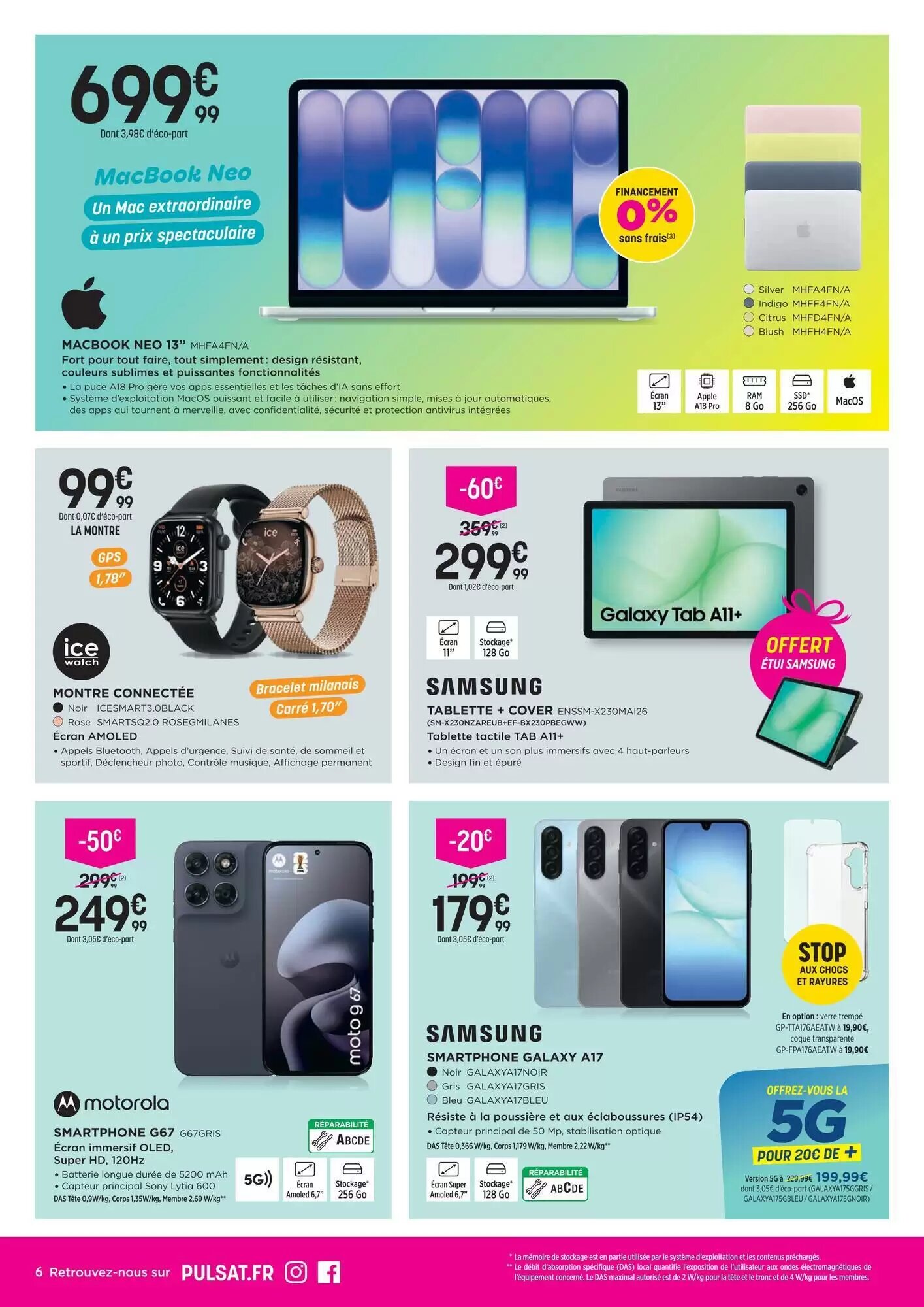 Prospectus promotionnel Pulsat valable à partir du 18/05/2026 - Page 6.