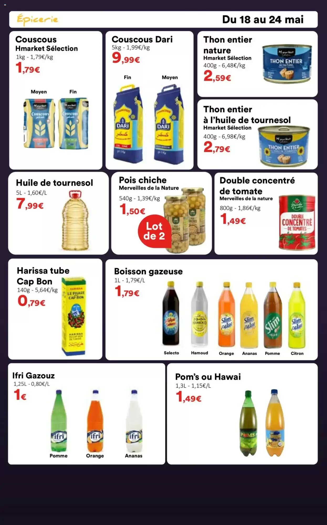 Prospectus promotionnel Hmarket valable à partir du 18/05/2026 - Page 2.