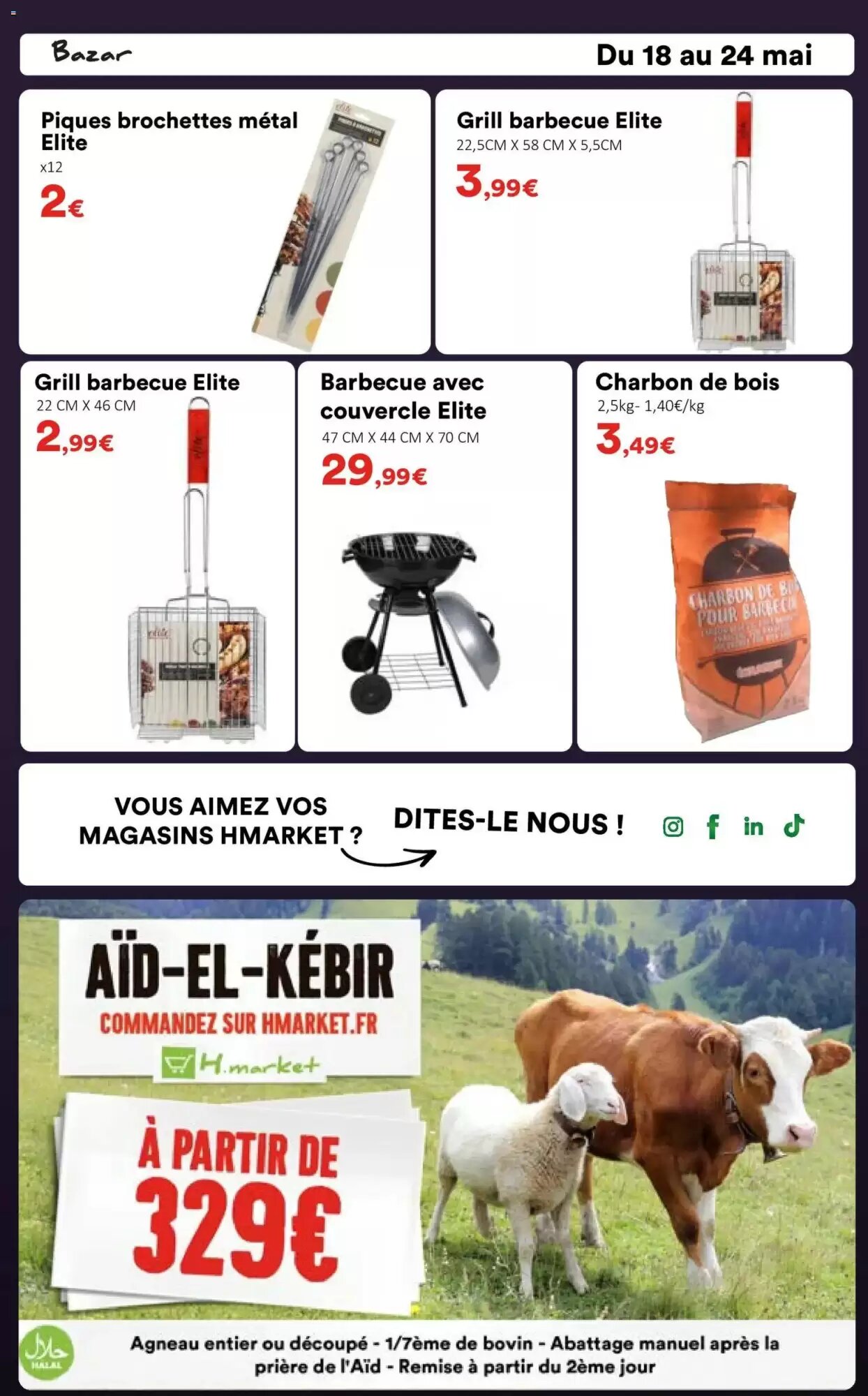 Prospectus promotionnel Hmarket valable à partir du 18/05/2026 - Page 6.