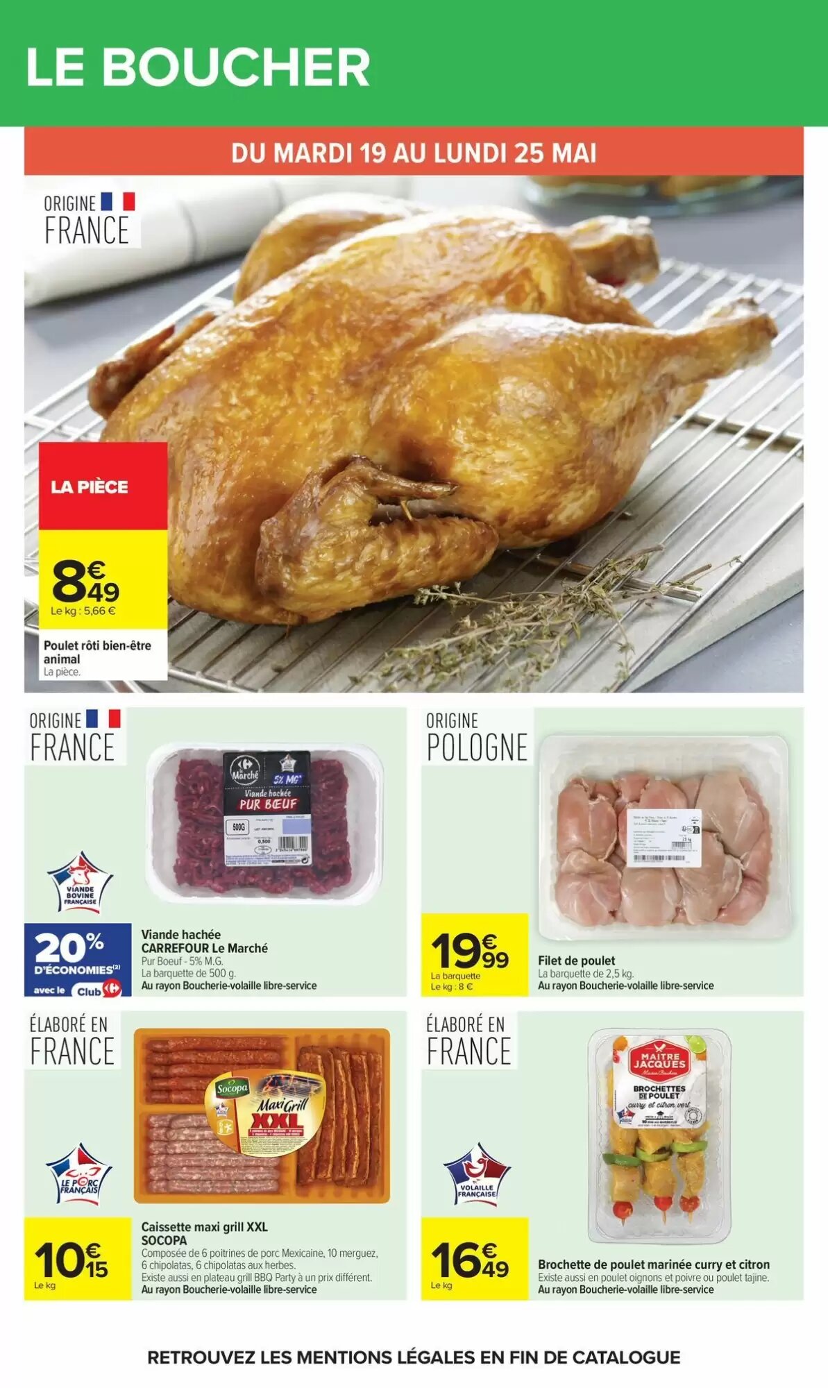 Prospectus promotionnel Carrefour valable à partir du 19/05/2026 - Page 22.