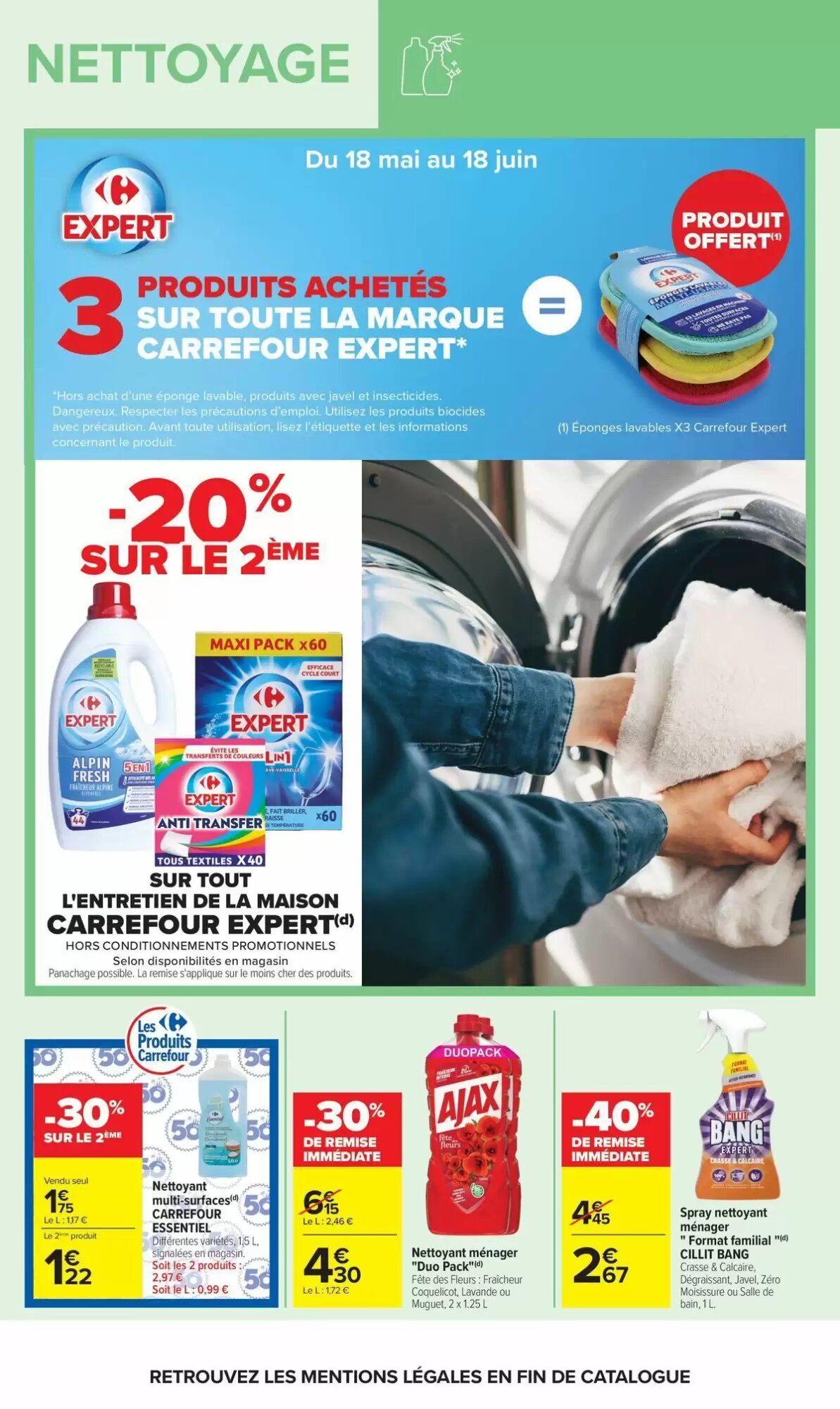 Prospectus promotionnel Carrefour valable à partir du 19/05/2026 - Page 61.