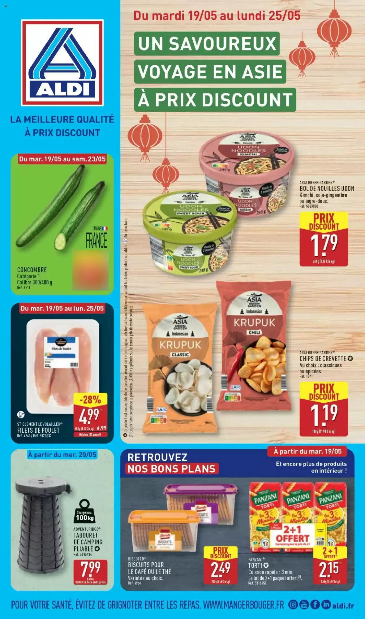 Prospectus promotionnel ALDI valable à partir du 19/05/2026 - Page 1.