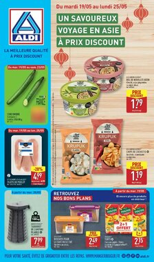 Prospectus promotionnel ALDI valable à partir du 19/05/2026