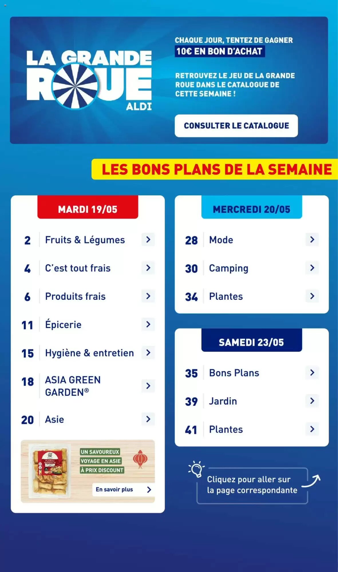Prospectus promotionnel ALDI valable à partir du 19/05/2026 - Page 3.