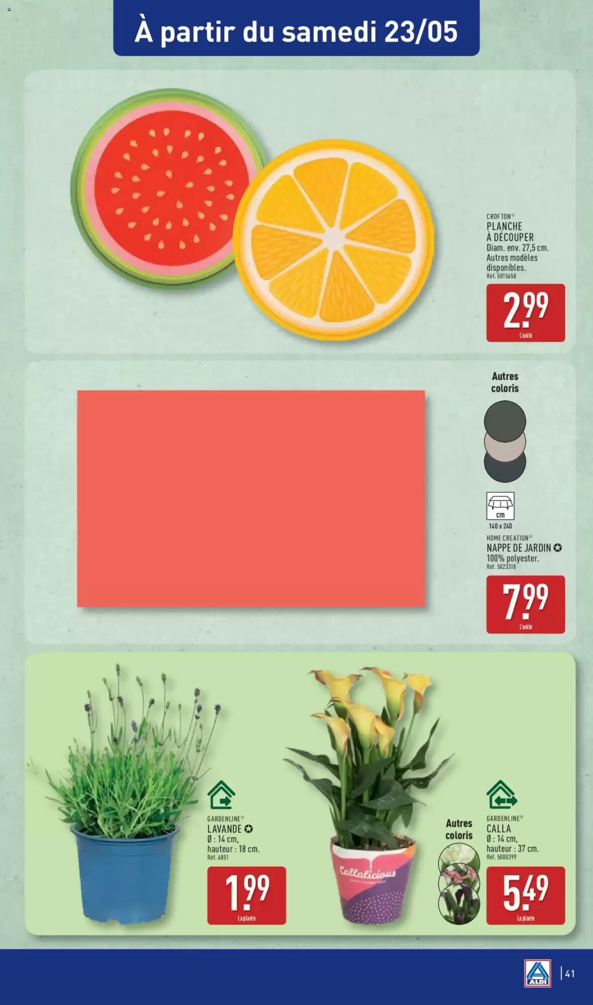Prospectus promotionnel ALDI valable à partir du 19/05/2026 - Page 43.