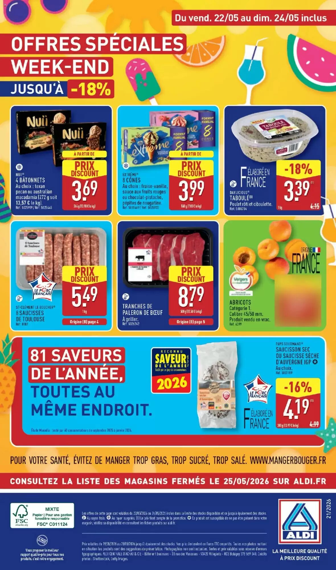 Prospectus promotionnel ALDI valable à partir du 19/05/2026 - Page 44.