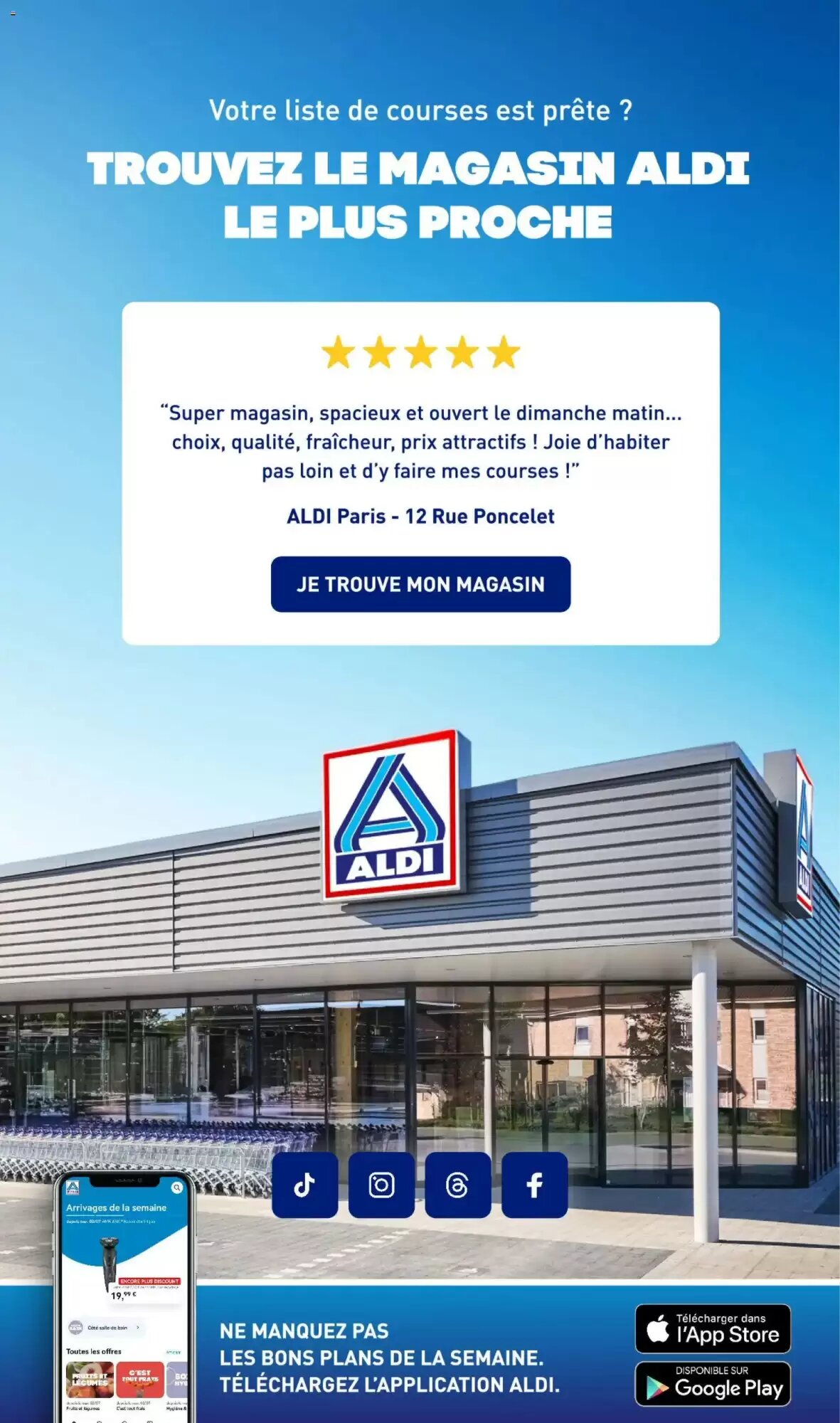 Prospectus promotionnel ALDI valable à partir du 19/05/2026 - Page 45.