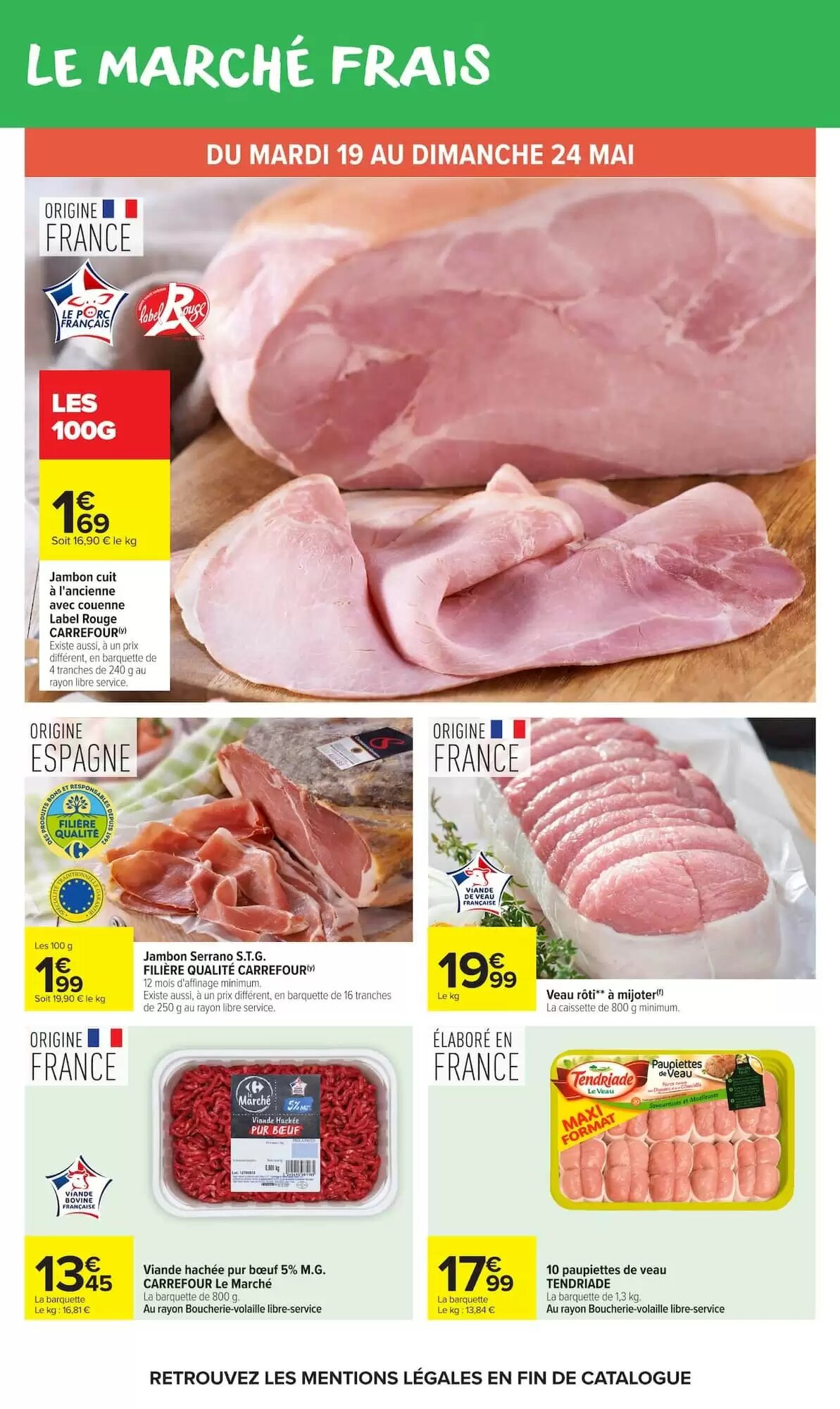 Prospectus promotionnel Carrefour Market valable à partir du 19/05/2026 - Page 20.