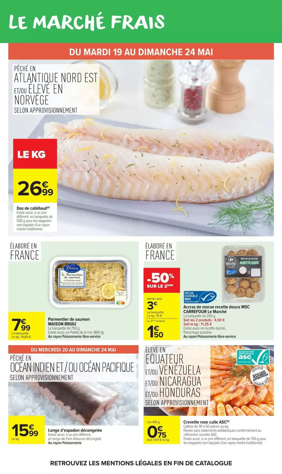 Prospectus promotionnel Carrefour Market valable à partir du 19/05/2026 - Page 21.