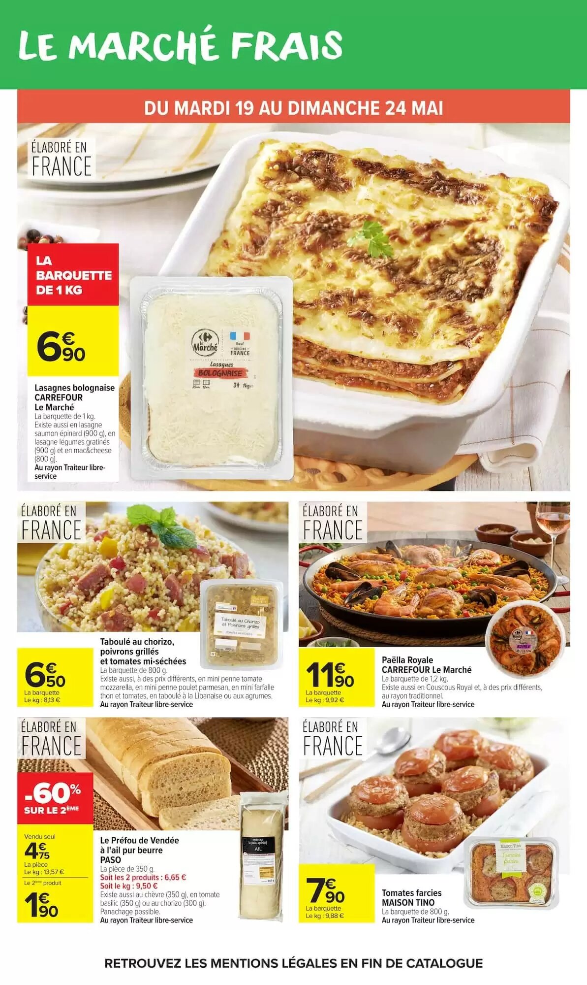 Prospectus promotionnel Carrefour Market valable à partir du 19/05/2026 - Page 22.