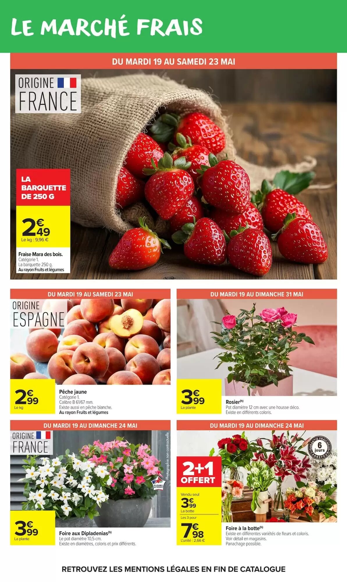 Prospectus promotionnel Carrefour Market valable à partir du 19/05/2026 - Page 26.