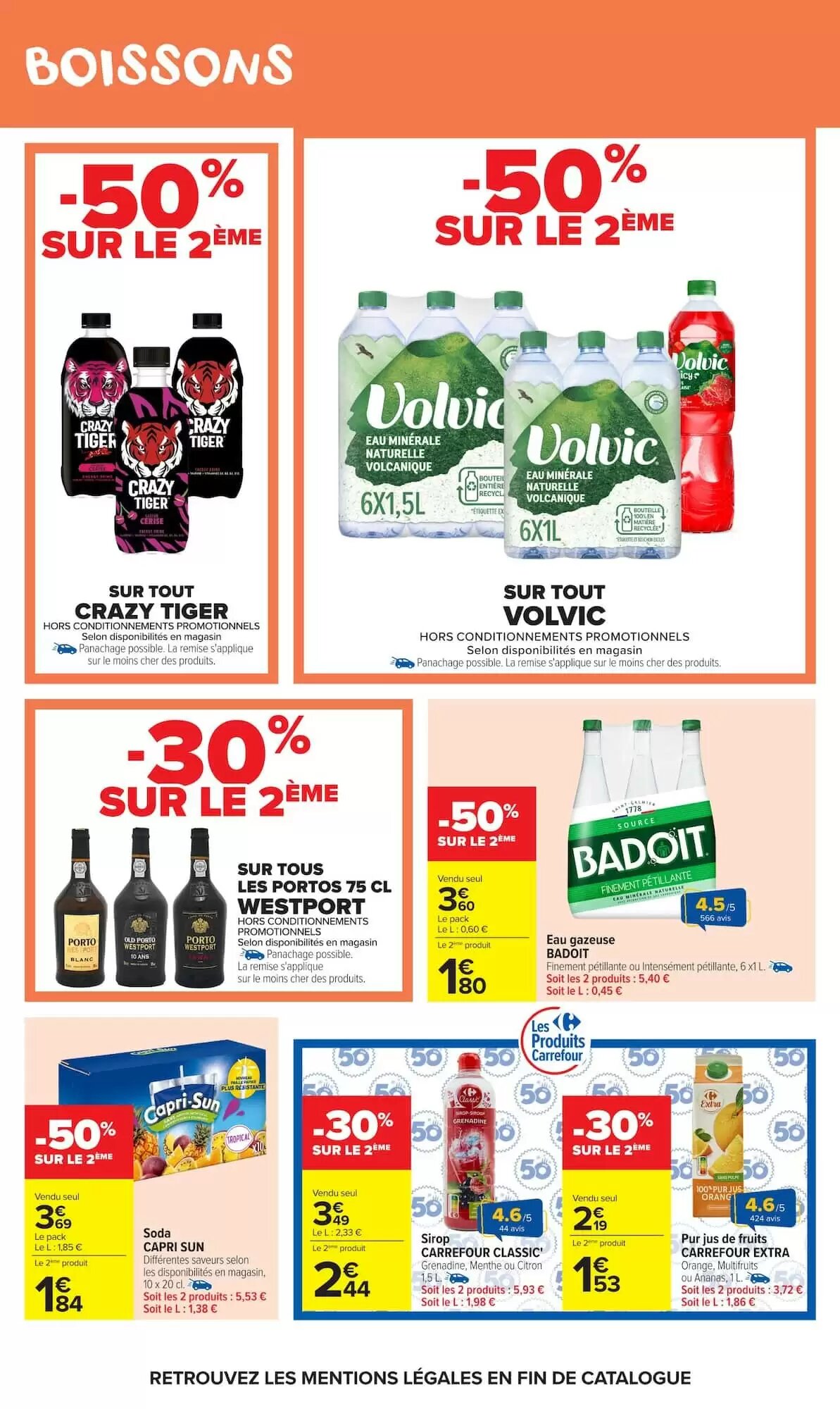 Prospectus promotionnel Carrefour Market valable à partir du 19/05/2026 - Page 36.